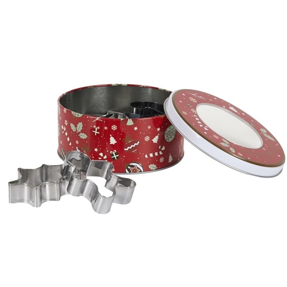 Zestaw Pudełko z 10 Formami do Ciastek