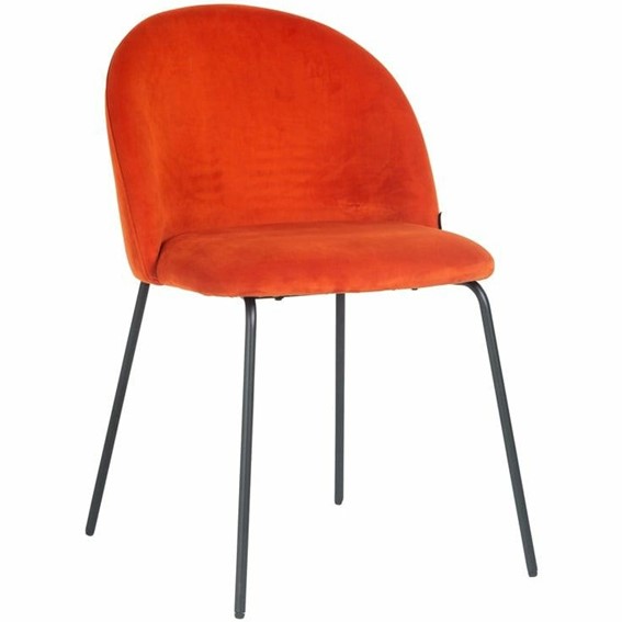Krzesło ALYSSA Pomarańczowe