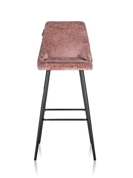 Zestaw Dwóch Krzeseł Barowych BROOKE 67 Różowy