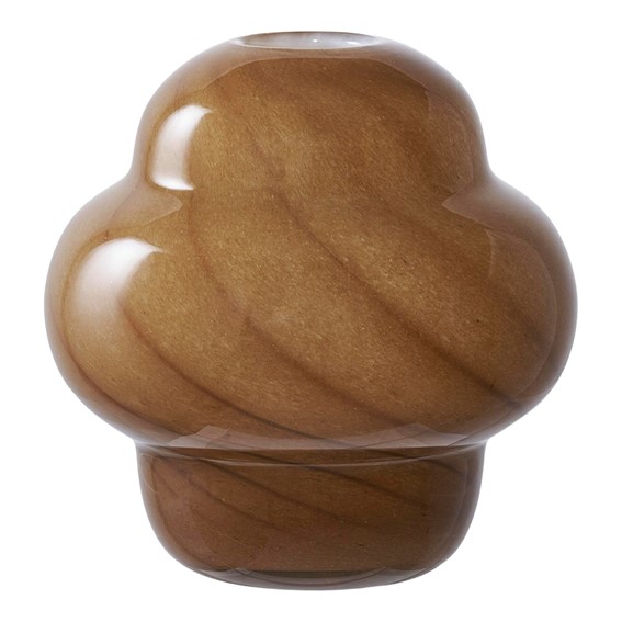 Wazon HOUSE NORDIC 17cm Brązowy