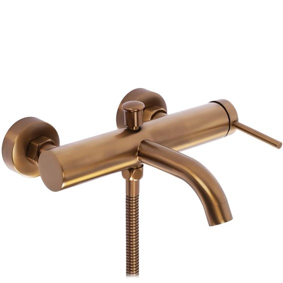 Bateria Wannowa SPOT Miedź Szczotkowany