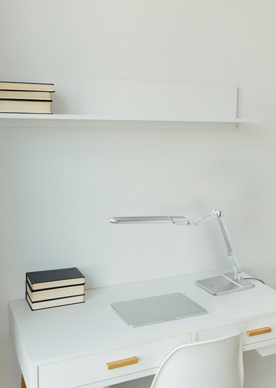 Lampa Biurkowa MICA K-BL1207 Srebrny