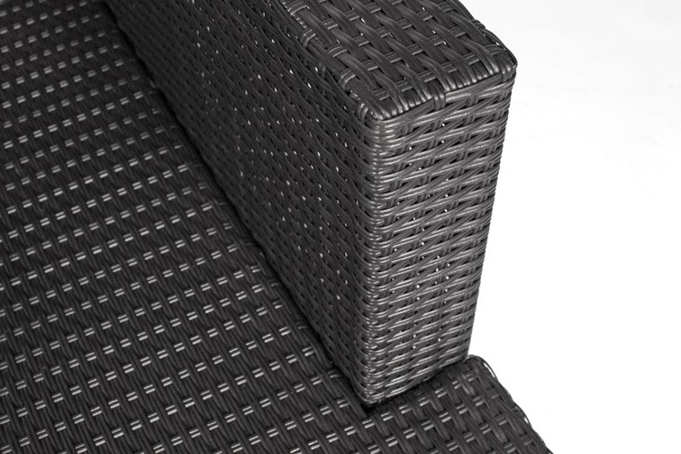 Narożnik Ogrodowy ROMA Czarny