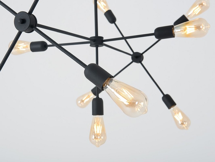 Lampa wisząca TRISO 11 – czarny