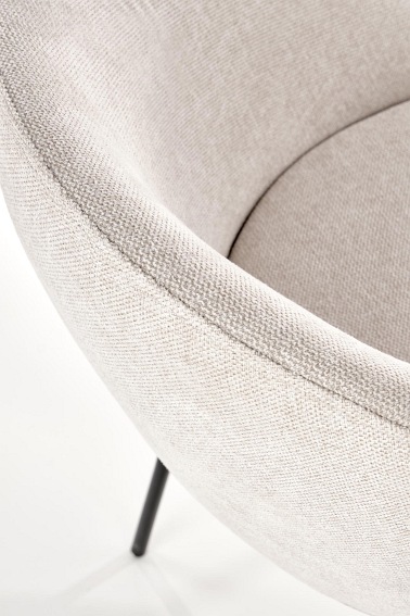 Krzesło K482 Czarny/Beżowy