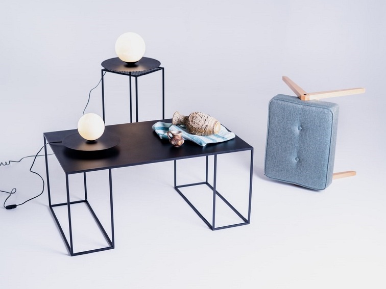 Lampa Stołowa Skiva Ball M 20x25 Czarny