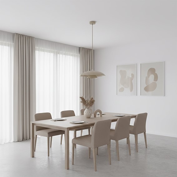 Lampa Wisząca BABEL 1 Beżowy