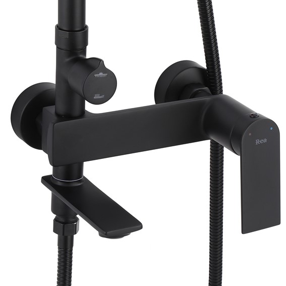 Zestaw Natryskowy MY1902-78B STORM Czarny