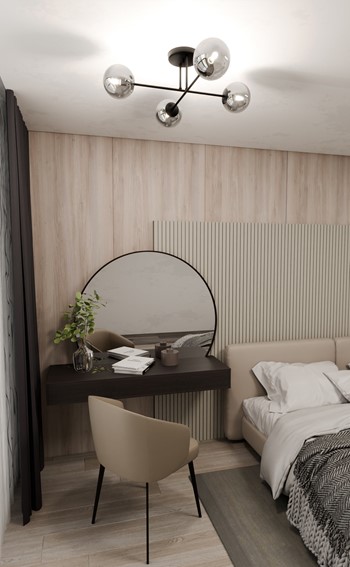 Lampa Sufitowa ROMA 4 Czarny/Grafitowy