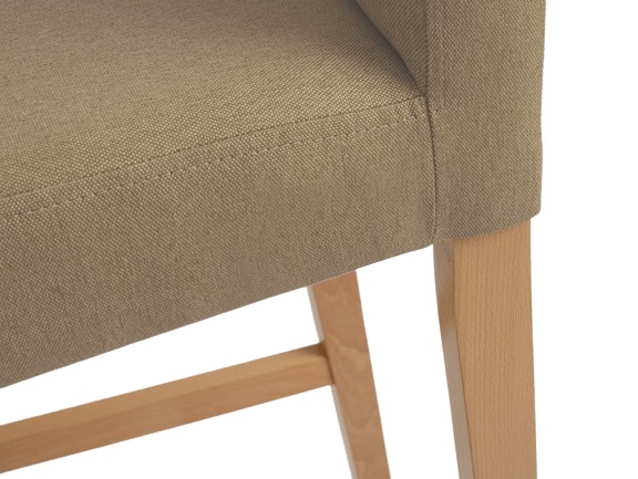 Stołek Barowy Wilton Bar 47x40x104 Ruchome Piaski/Naturalny