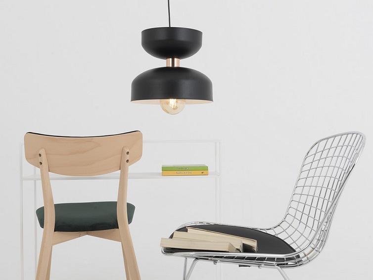 Lampa wisząca WOMAN M – czarny