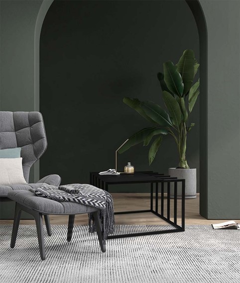 Stolik KAJA HOME KS-19 Czarny