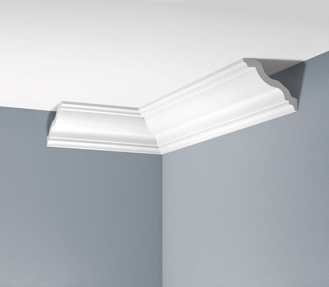 Listwa Gzymsowa Gładka LGG-20 240 cm Biały