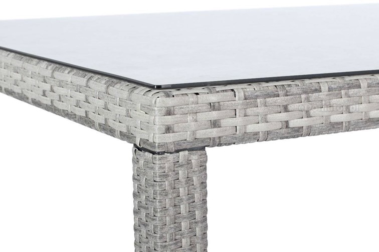 Stół Ogrodowy MALAGA 150x90 Szary