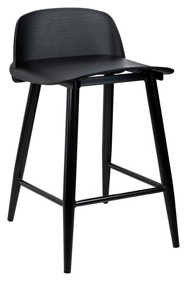 Krzesło Barowe Boogy 60 Czarny