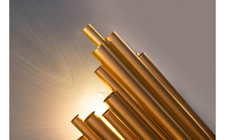 Lampa Ścienna HARMONIC Złoty