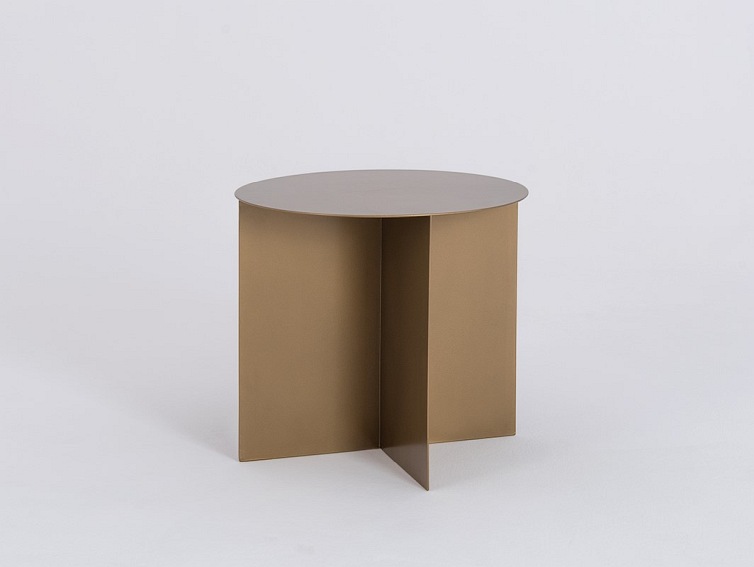 Stół Kawowy Oli Metal 50x45 Złoty