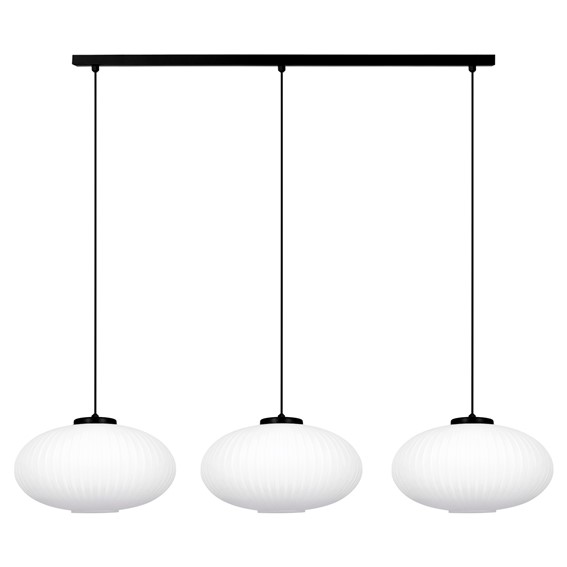 Lampa Wisząca PESO K-5672 Biały/Czarny