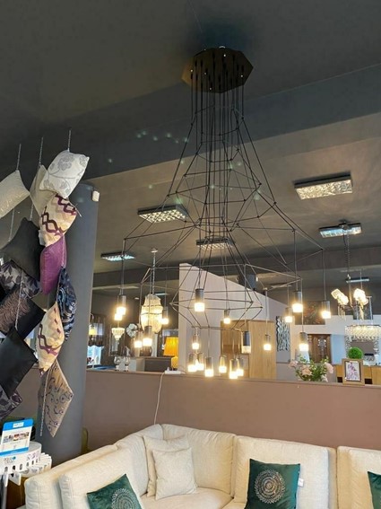 Lampa Wisząca FLUSSO 20 Czarny