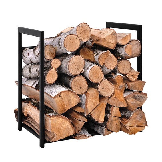 Stojak Na Drewno KAJA HOME KS-14 WOOD S Czarny