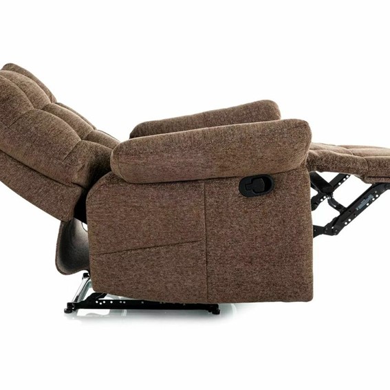 Fotel Rozkładany ATOS RAVEN Cappuccino