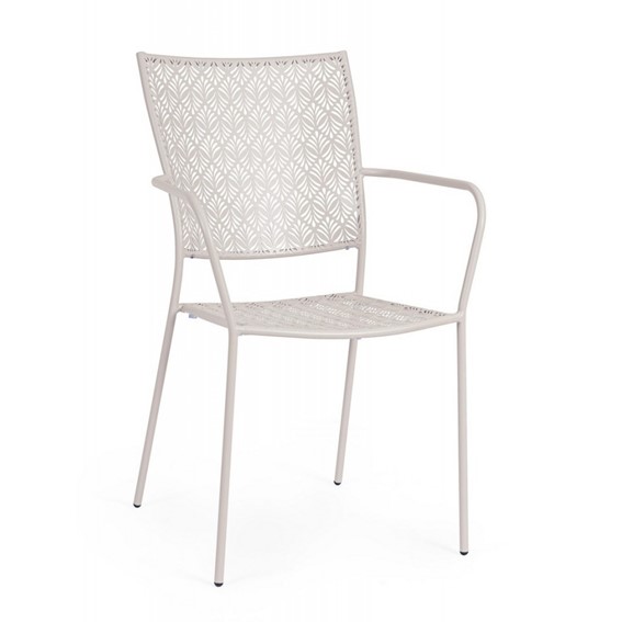 Krzesło Ogrodowe LIZETTE Beżowy