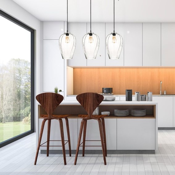 Lampa Wisząca ALLURA 1S Czarny