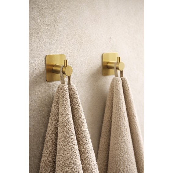 Zestaw 2 Wieszaków Samoprzylepnych SHP BAROLO Złoty