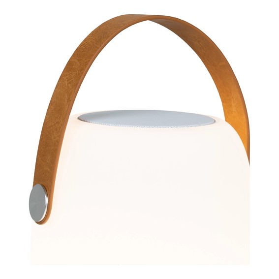 Lampa LED CARDIFF z Głośnikiem Bluetooth Biały