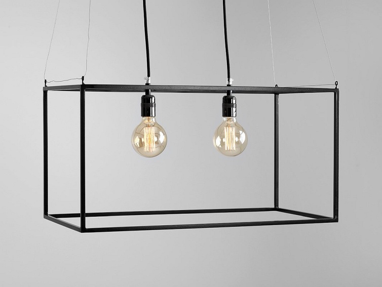 Lampa Wisząca METRIC M Czarny