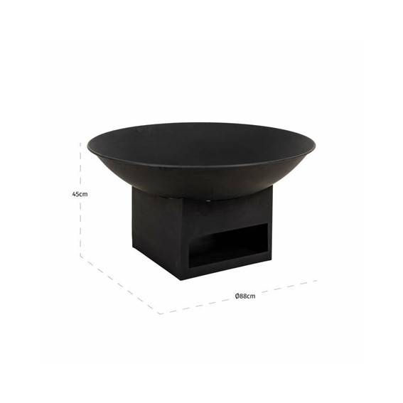 Misa Ogniskowa DAVEY Czarny