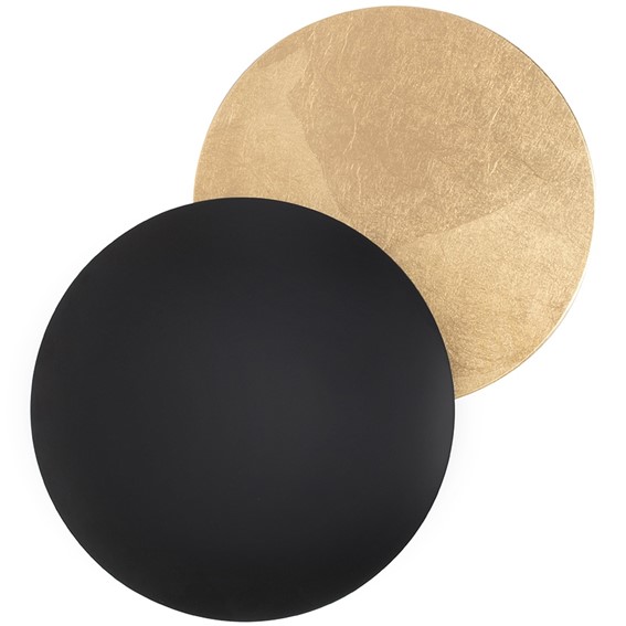 Lampa Ścienna ECLISE Złoty/Czarny