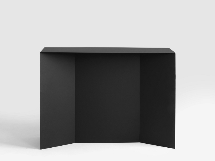 Konsola Oli Metal 100x30x75 Czarny
