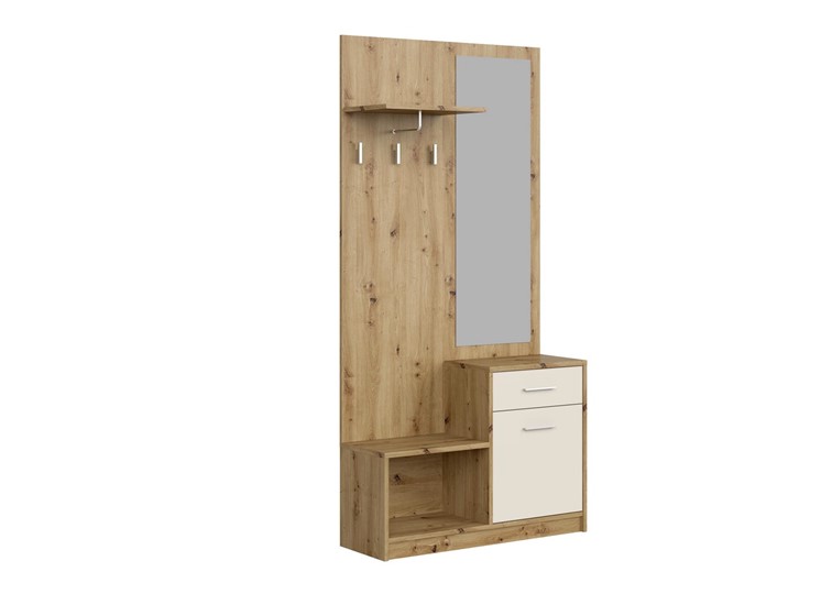 Zestaw Mebli do Przedpokoju PERGO Dąb Artisan/Kaszmir