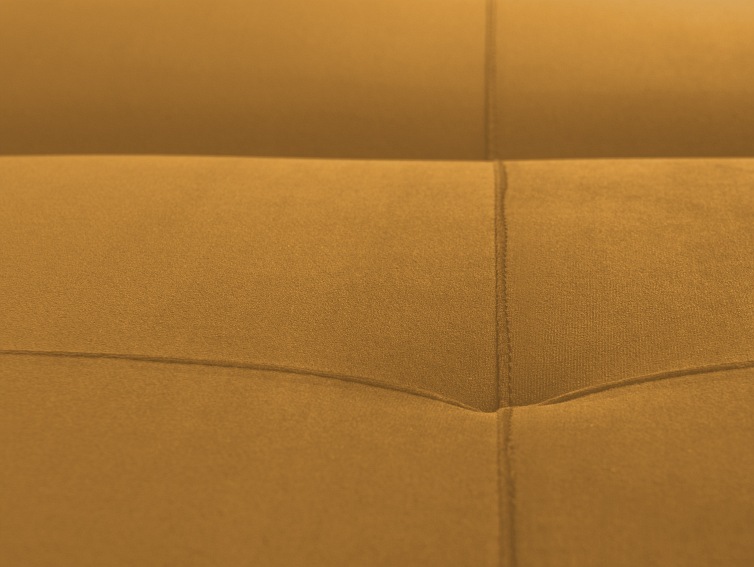 Sofa Rozkładana 3 os. Modes L 210x90x78 Marakuja/Czarny