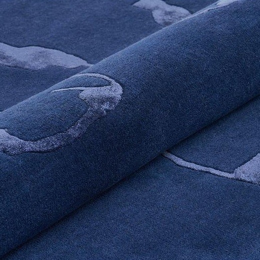 Dywan SHAPES CANYON BLUE 5120 200x300 cm Niebieski