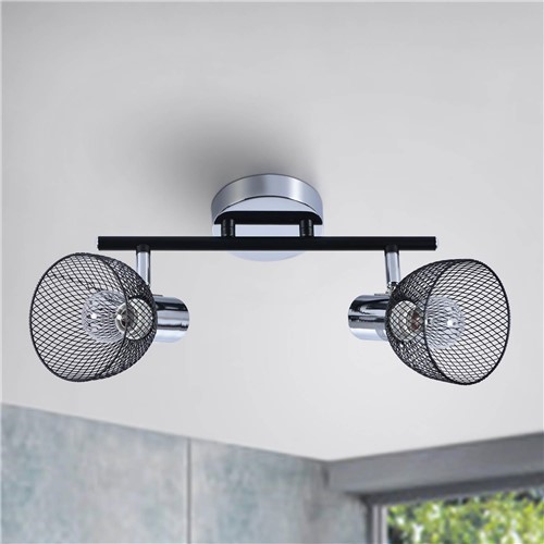 Listwa RONI 2 Czarny/Chrom