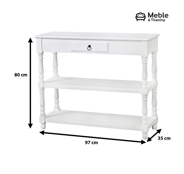 Konsola LATINA 040 Biała