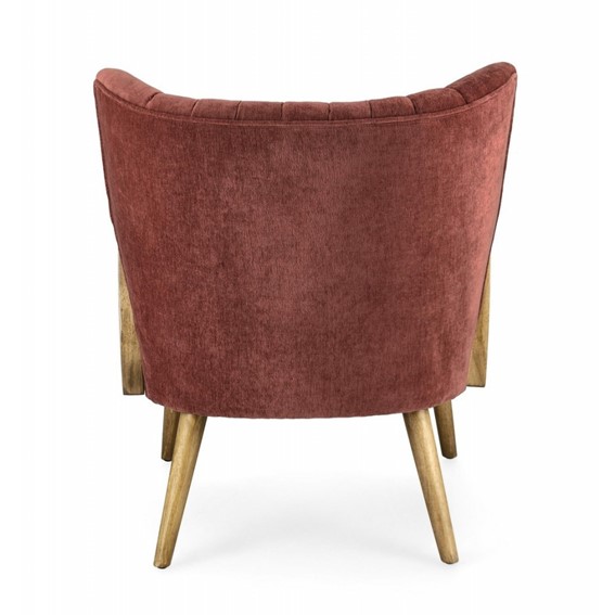 Fotel VIRNA Czerwony