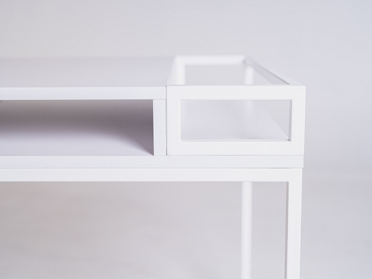 Biurko K1 160x78 Biały