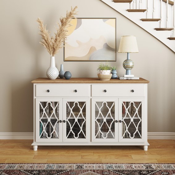 Komoda AVOLA AV1998-58 Jasnokremowy