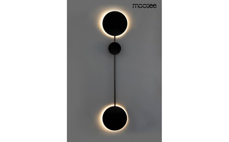 Lampa Ścienna SHADOW 2 Czarny