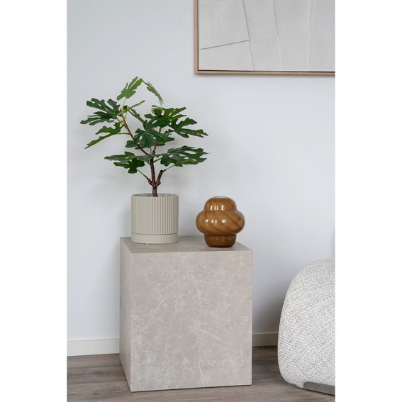 Wazon HOUSE NORDIC 17cm Brązowy