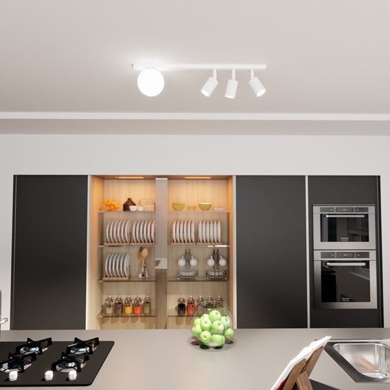 Lampa Sufitowa BASTER 4 Biały