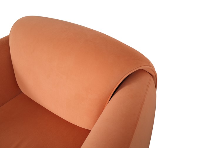 Fotel NUA N78-30 Pomarańczowy