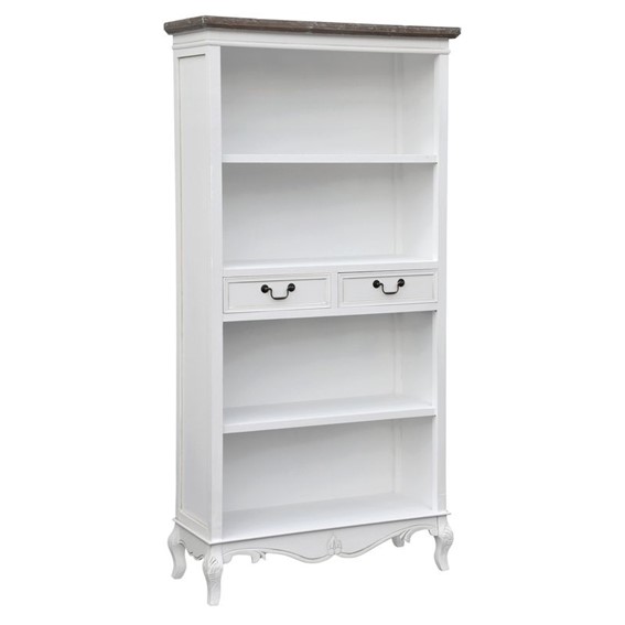 Regał RIMINI WHITE 02 Biały