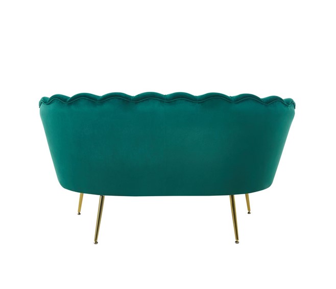 Sofa SF1-FX Zielony/Złoty