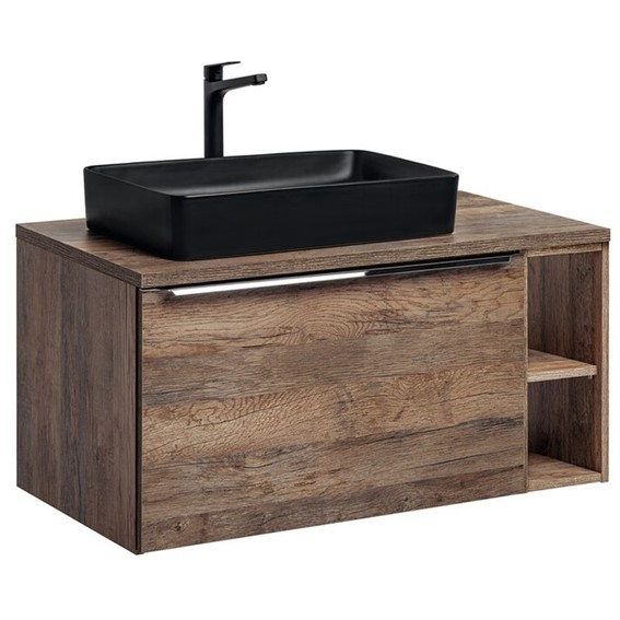 Zestaw Meblowy SLIM 100cm Dąb Santa Fe Vintage