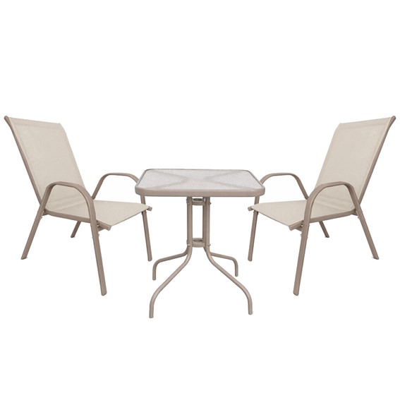 Zestaw Balkonowy MARINO Square Duo Taupe