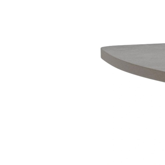 Stół CARBALLO 122x70 Szary/Czarny